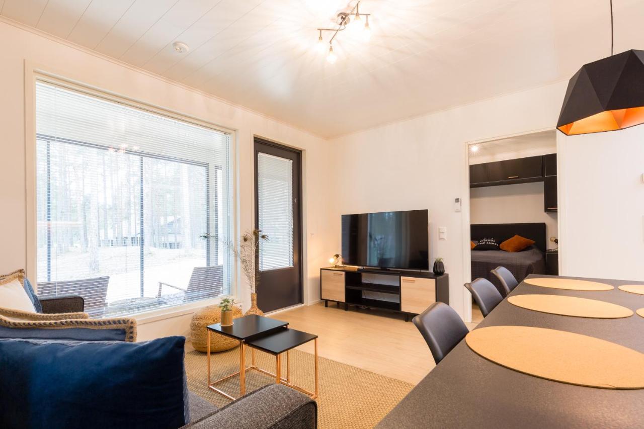 Apartment Tuomenkartano B1 Iso Huoneisto Saunalla 칼라조키 외부 사진