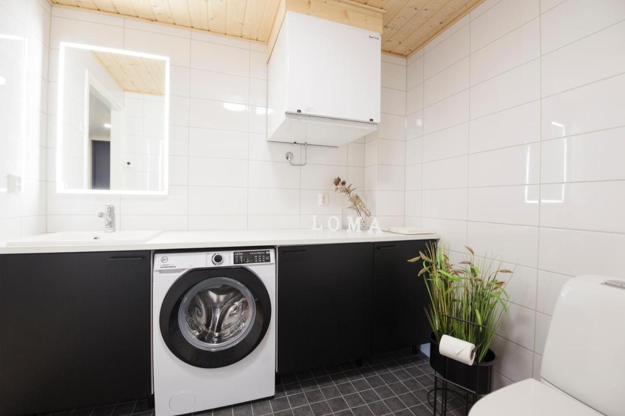 Apartment Tuomenkartano B1 Iso Huoneisto Saunalla 칼라조키 외부 사진
