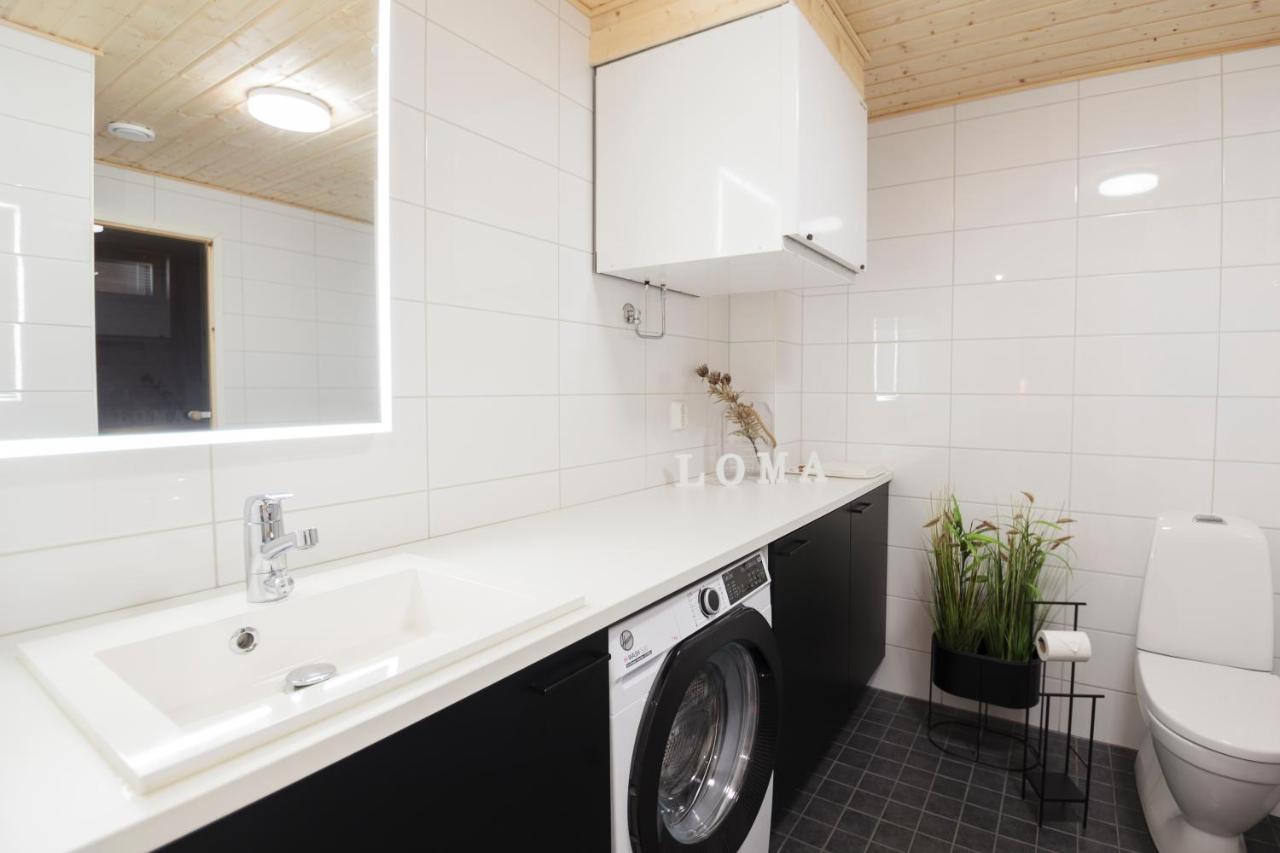 Apartment Tuomenkartano B1 Iso Huoneisto Saunalla 칼라조키 외부 사진